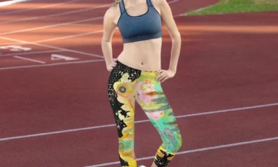 painted leggings gym