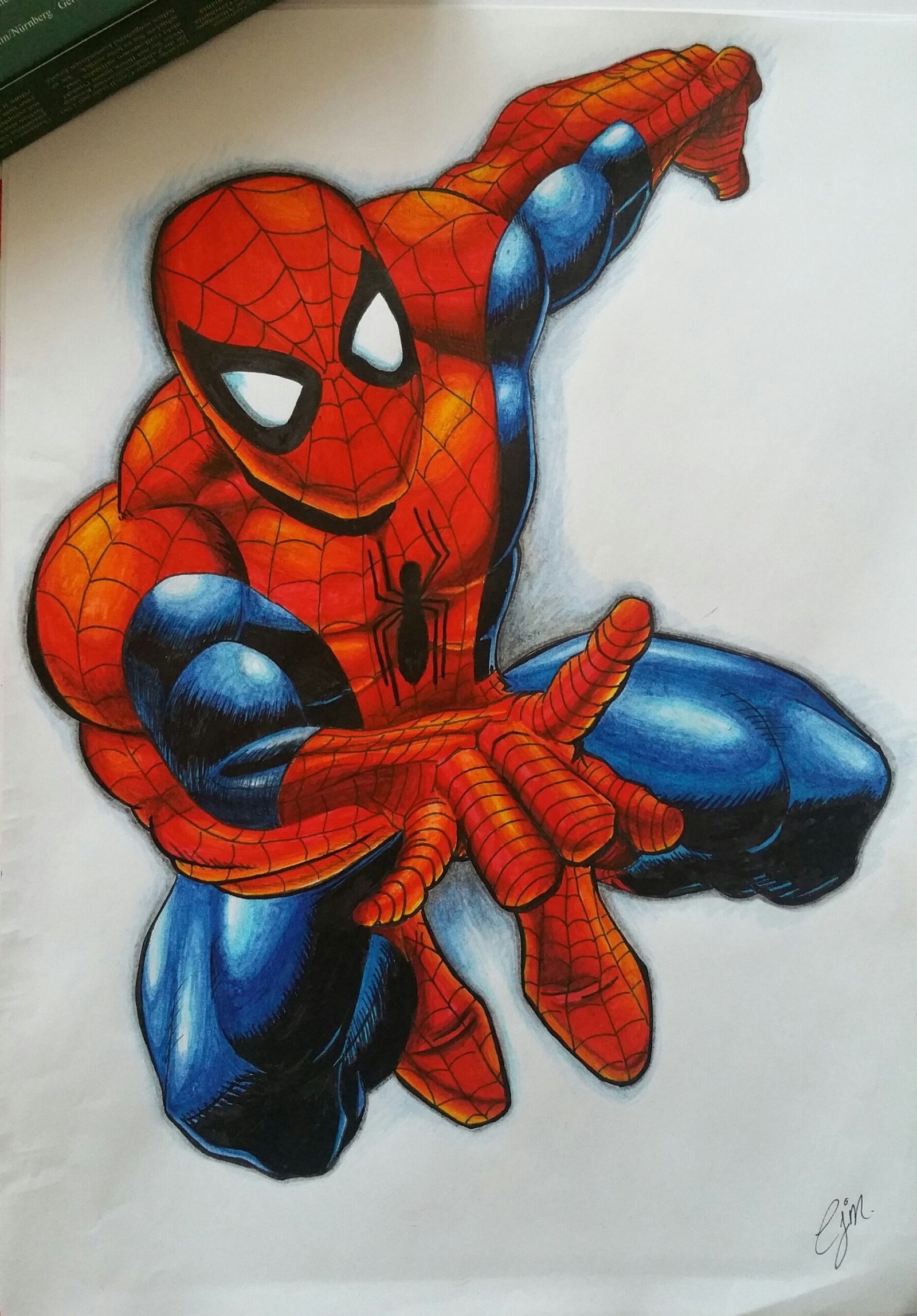 Drawing:Cuyvl6drpxk= Spider Man