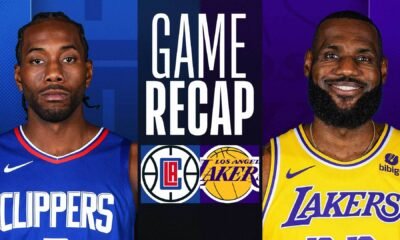 la clippers vs lakers match player stats